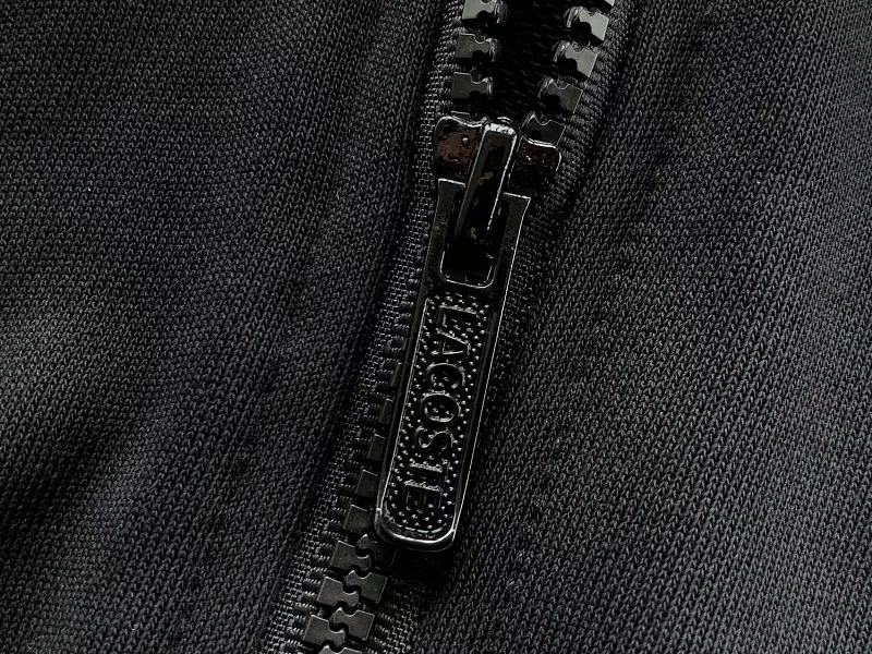Lacoste Chest-Pocket Quarter-Zip Sweater