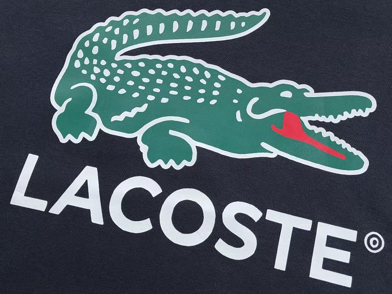 Lacoste Large Crocodile Graphic Crewneck Sweater
