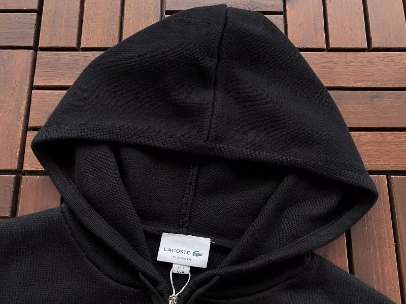 Lacoste Knit Zip Hoodie Sweater