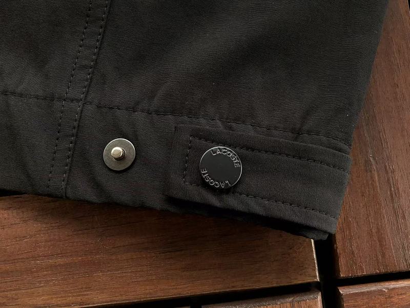 Lacoste Black Cream Utility Jacket