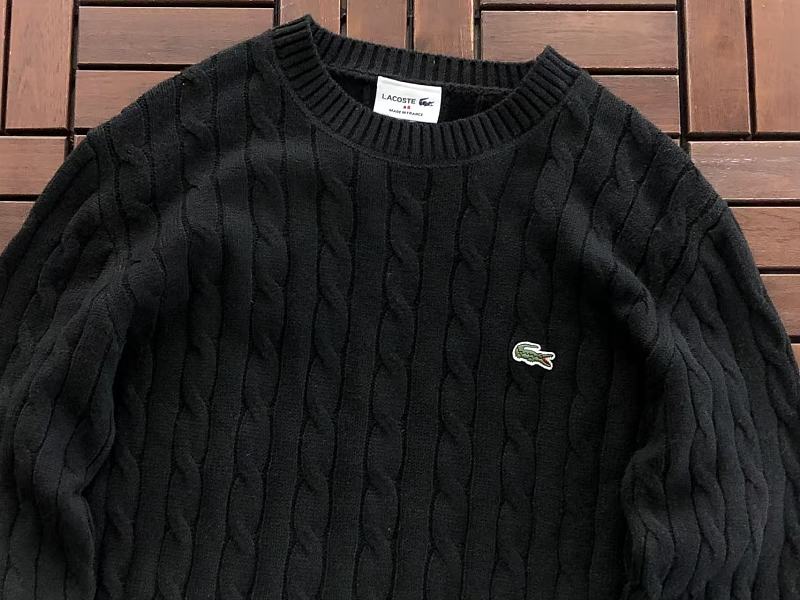 Lacoste Cable Knit Sweater