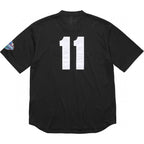 Supreme S Logo Mesh Baseball Jersey