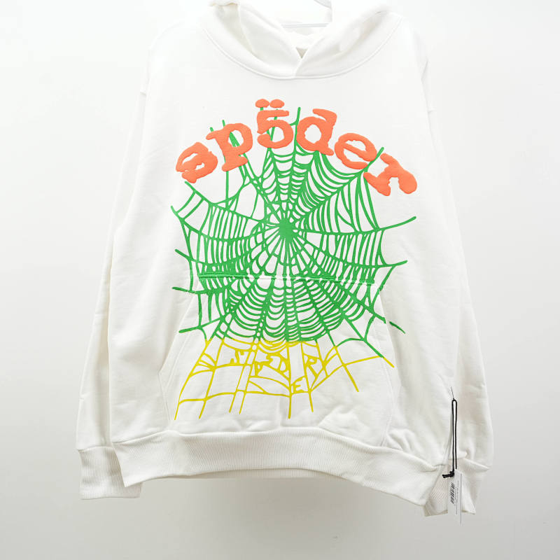 Sp5Der Og Web V2 Gradient Hoodie White
