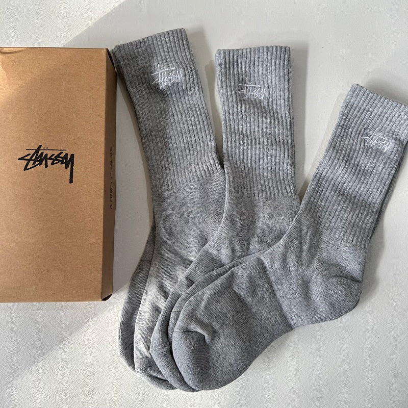 Premium Socks - White/Black