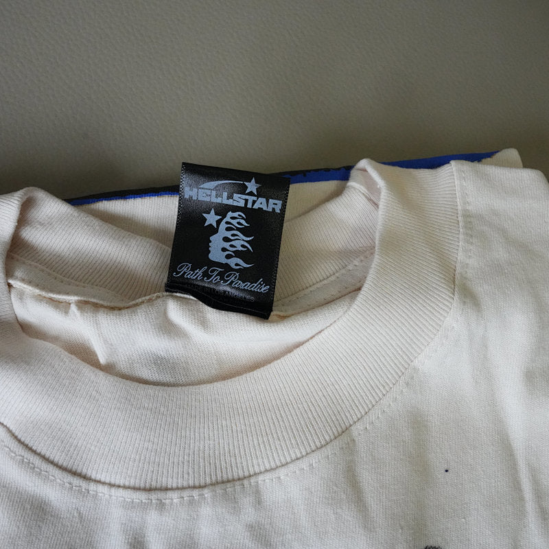 Hellstar Yoga T-Shirt Cream