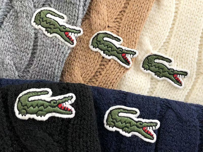Lacoste Cable Knit Sweater
