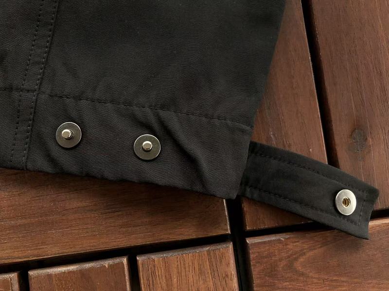 Lacoste Black Cream Utility Jacket