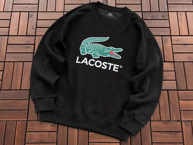 Lacoste Large Crocodile Graphic Crewneck Sweater