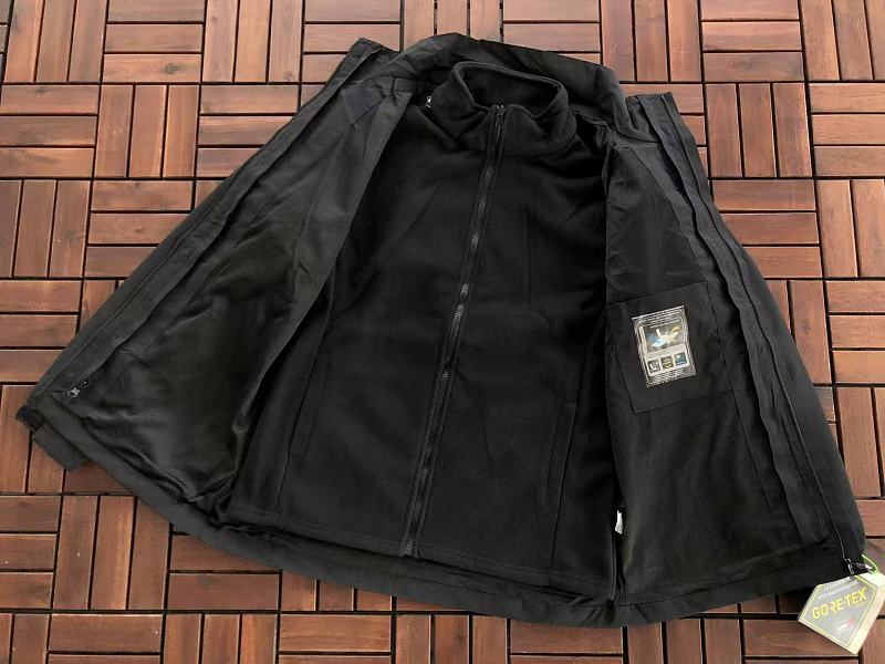 Arc'teryx Two-Color Hooded Fleece Jacket