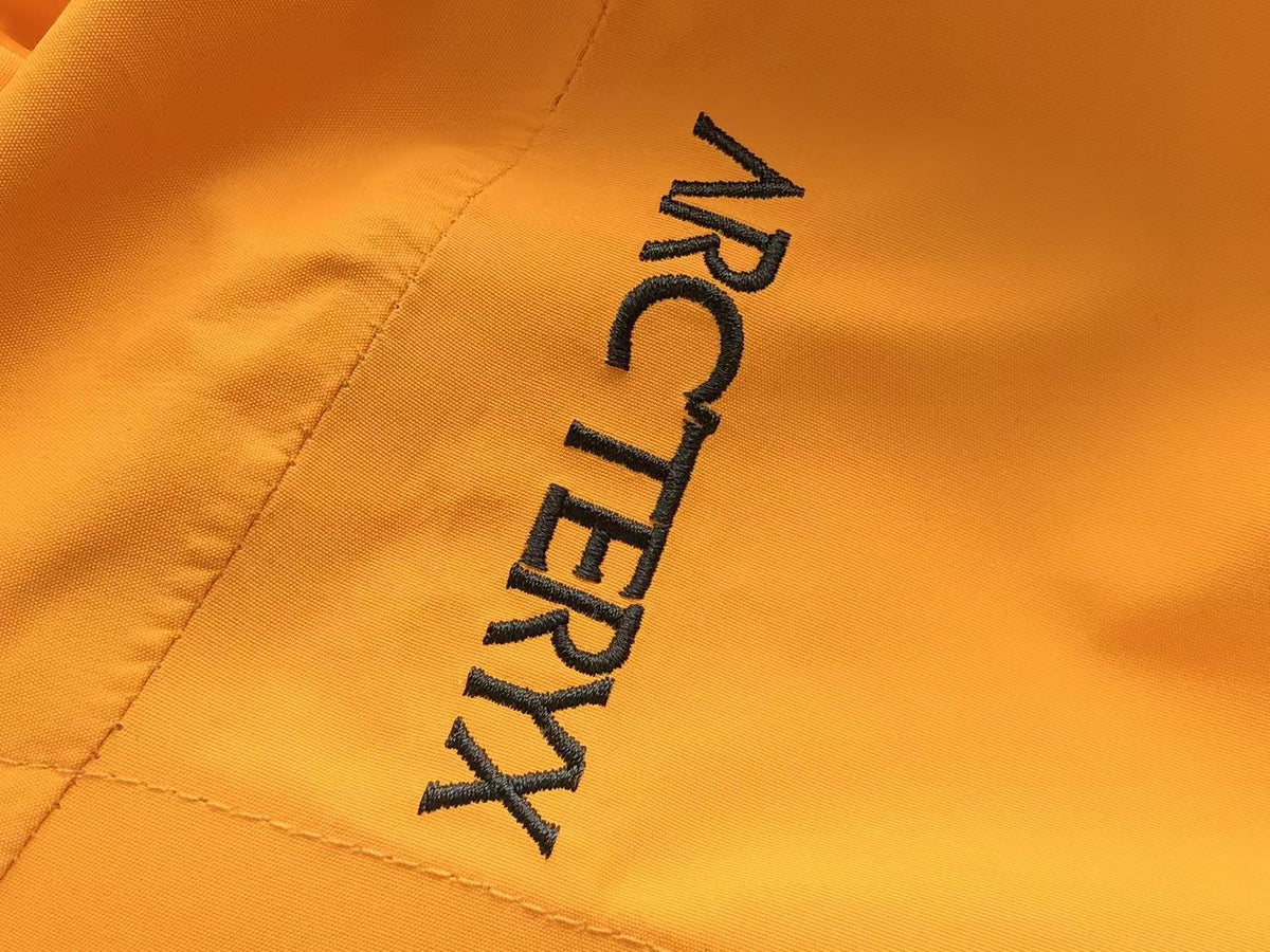 Arc'teryx Yellow Hooded Jacket