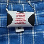 Mertra Plaid Shirt - Blue