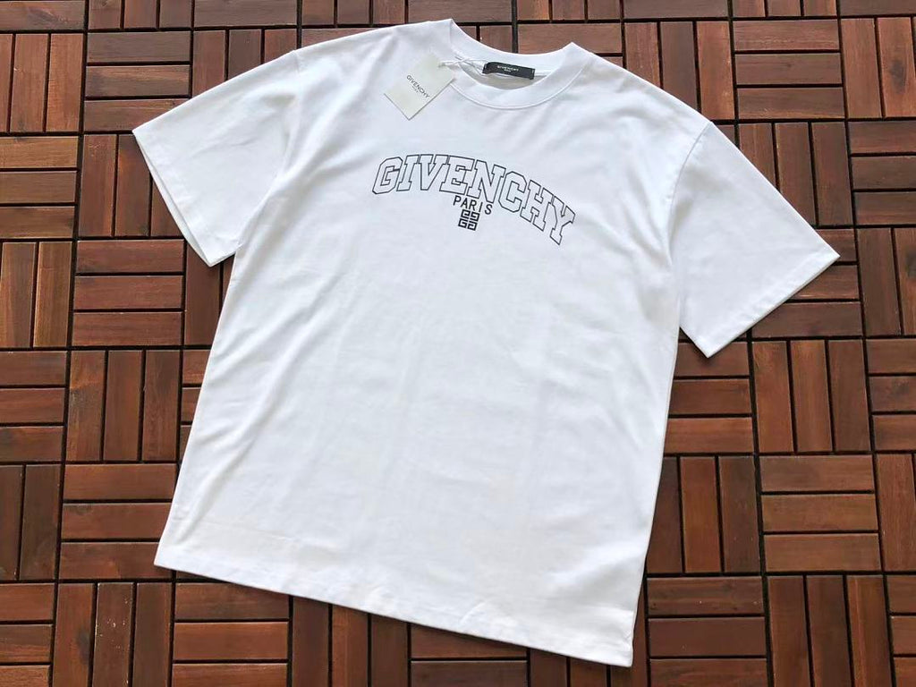 Curved Logo Givenchy T-Shirt