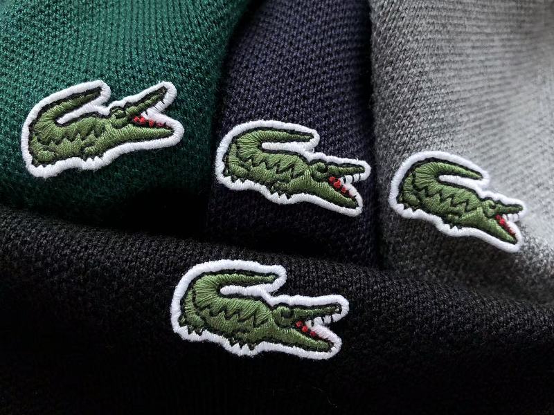 Lacoste Four-Color Crewneck Sweater