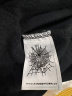 Sp5der Phantom Web Hoodie Black