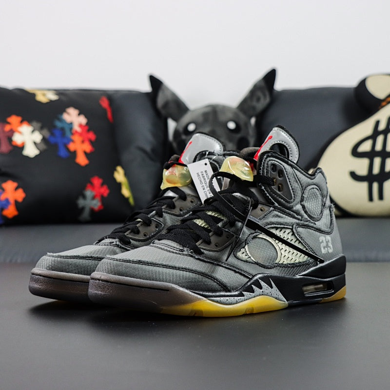 Air Jordan 5 Retro x Off-White Black