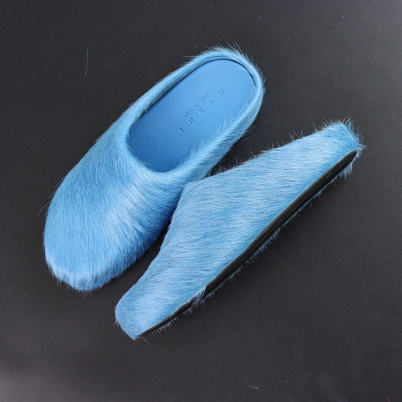 Marni Fussbett Sabot - Light Blue