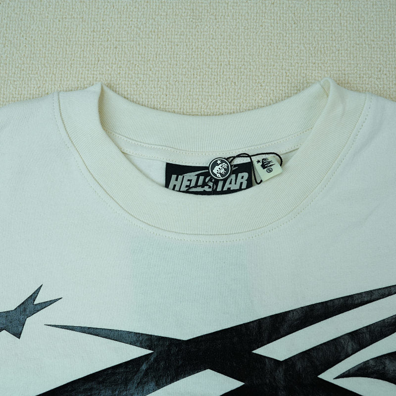 Hellstar Sports Core Gel Logo T-Shirt White/Black
