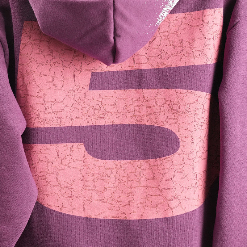 Sp5Der Nocturnal Highway Hoodie Dark Purple