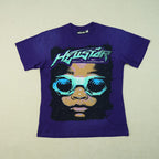 Hellstar Goggles T-Shirt Purple