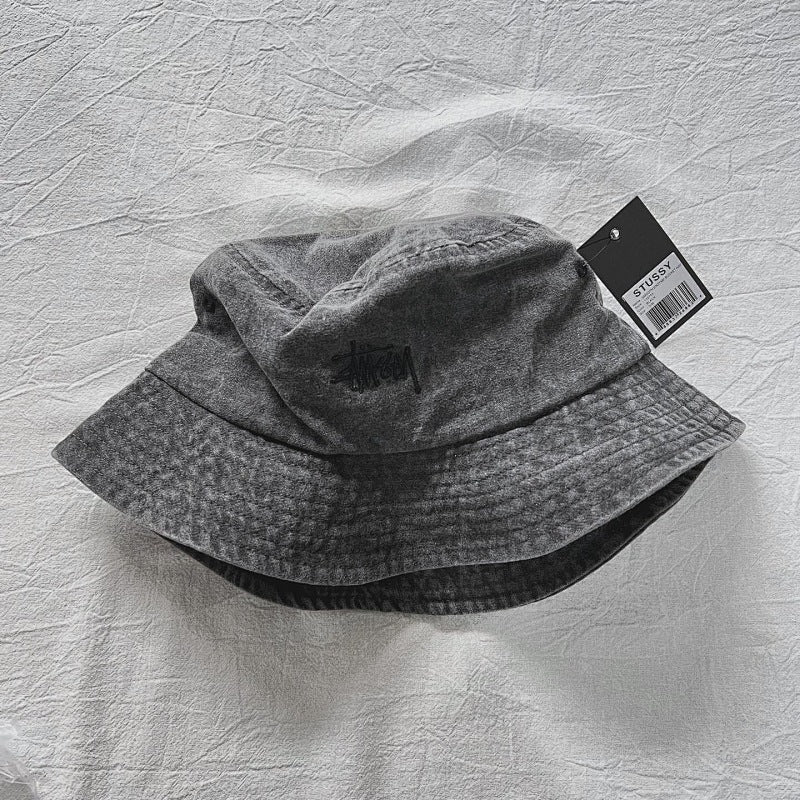 Stüssy Bucket Hat - Charcoal