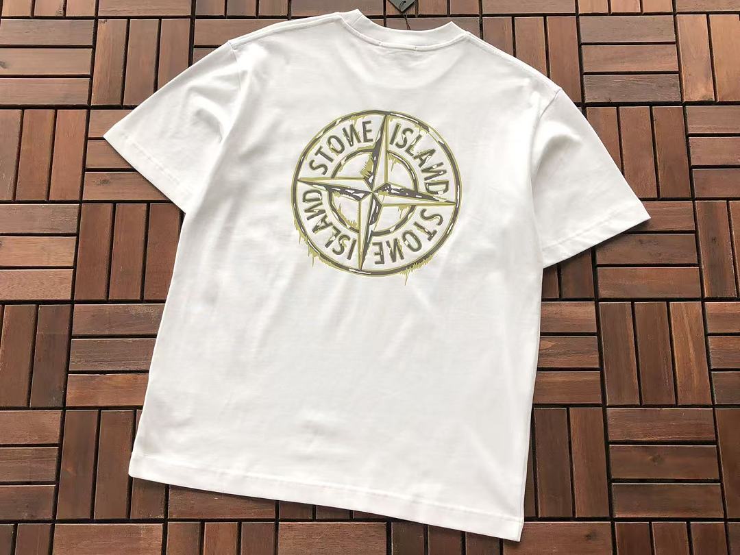 Stone Island Compass Graphic T-Shirt