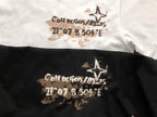 Black White Compass Graphic Stone Island T-Shirt