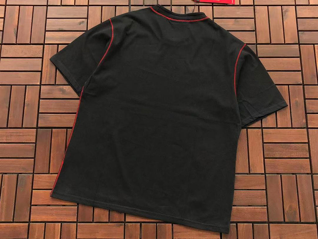 Black Red Compass Graphic Stone Island T-Shirt