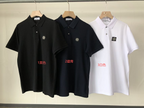 Black Stone Island Graphic T-Shirt