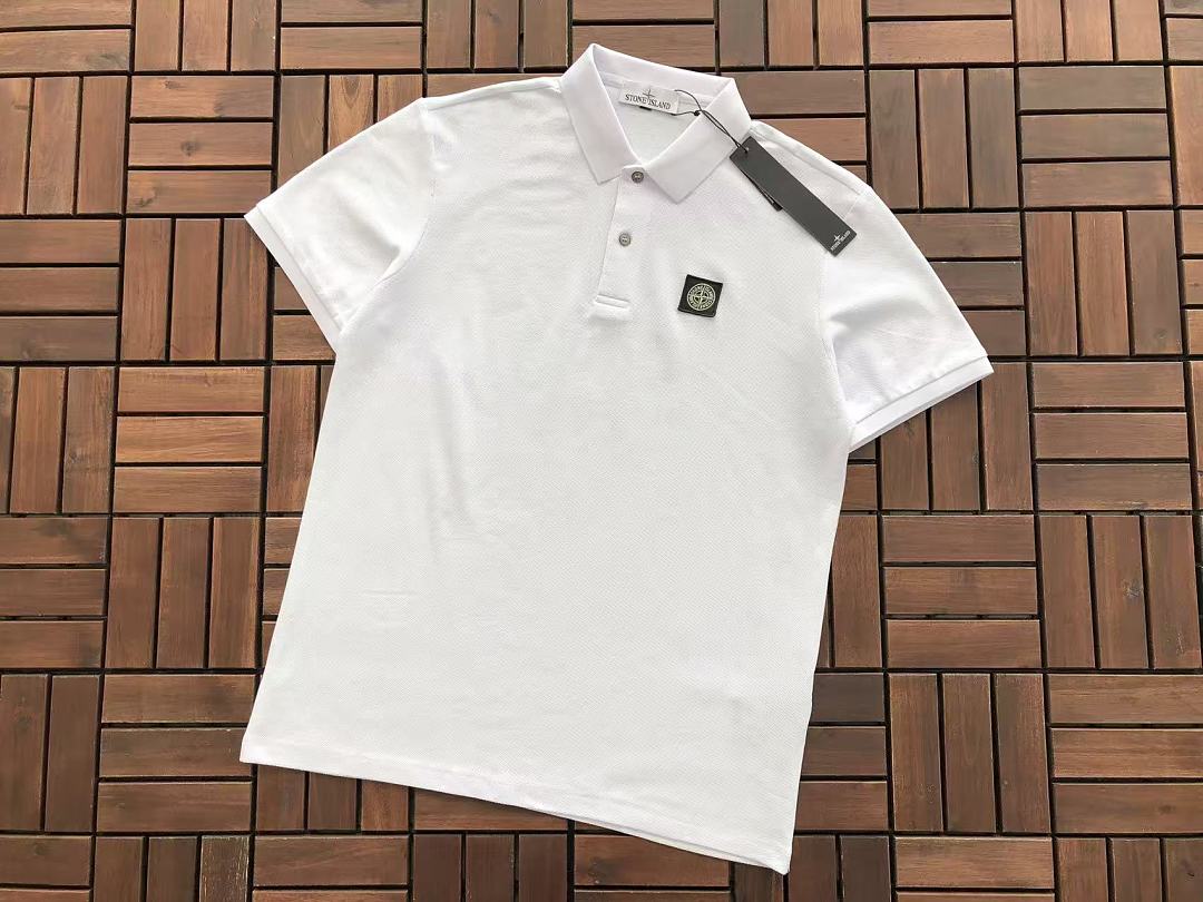 Black Stone Island Graphic T-Shirt