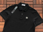 Black Stone Island Graphic T-Shirt