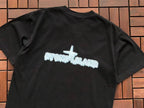 White Black Compass Graphic Stone Island T-Shirt