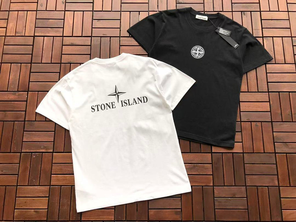 Stone Island Logo Graphic T-Shirt