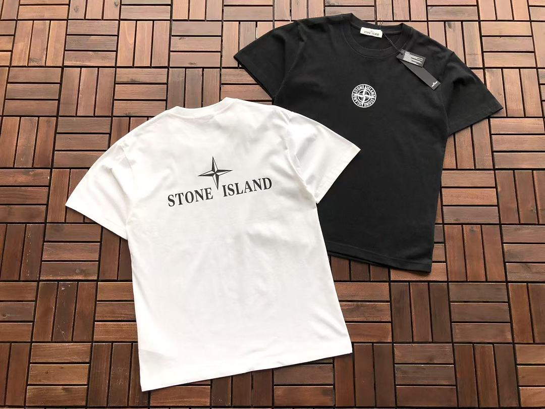 Stone Island Logo Graphic T-Shirt