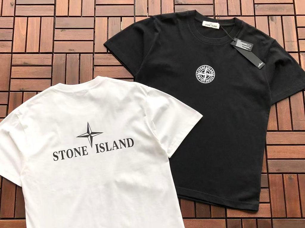 Stone Island Logo Graphic T-Shirt