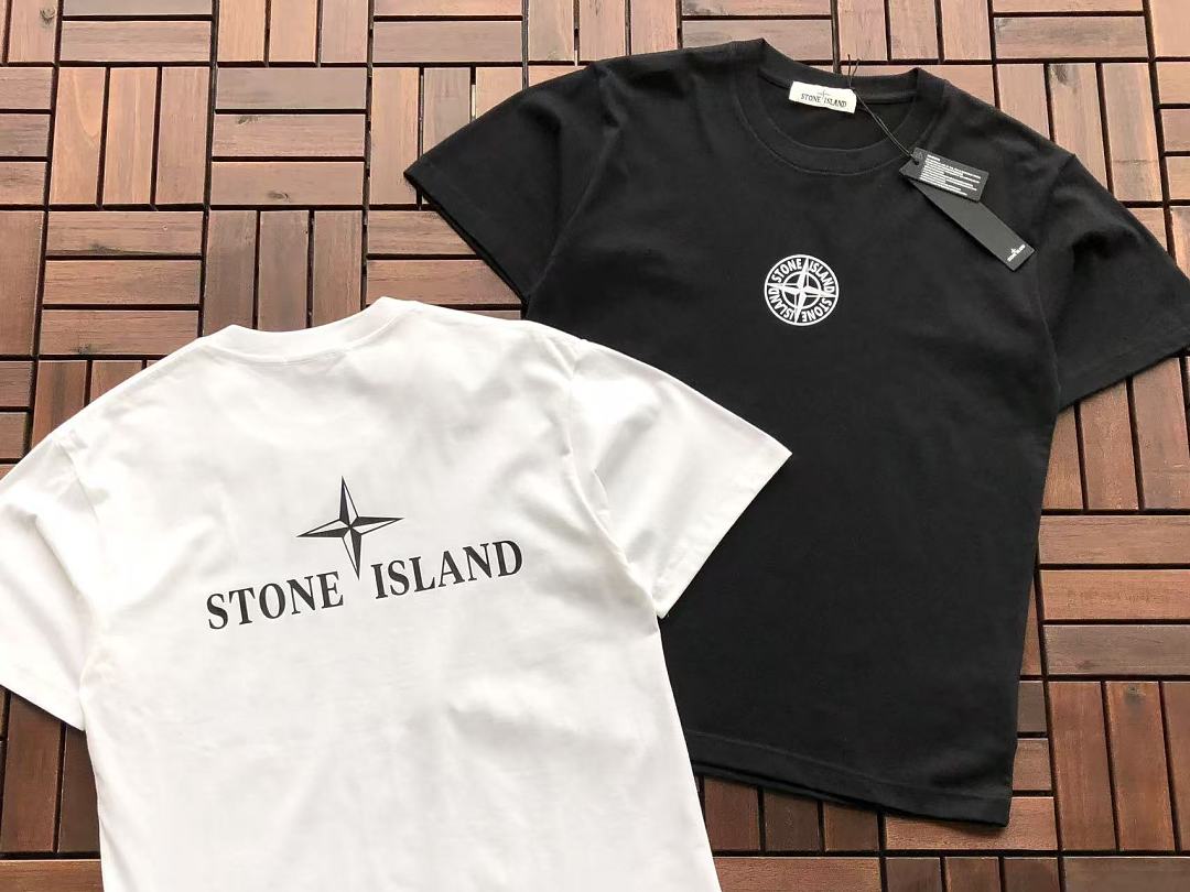 Stone Island Logo Graphic T-Shirt