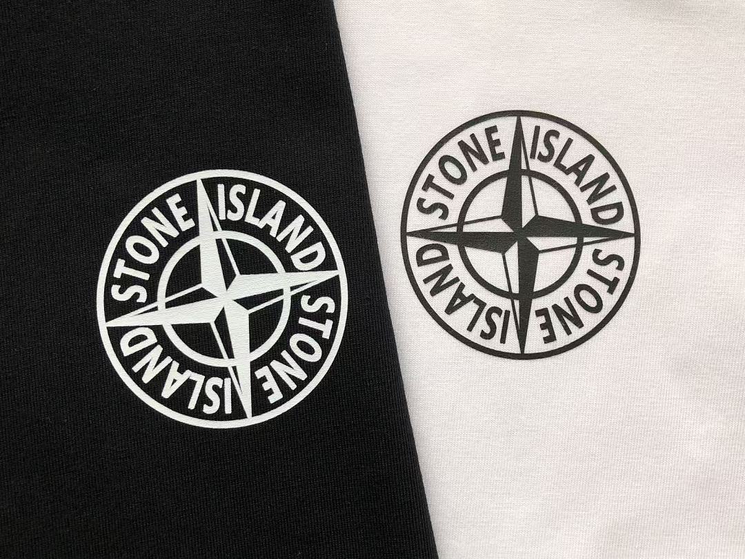 Stone Island Logo Graphic T-Shirt