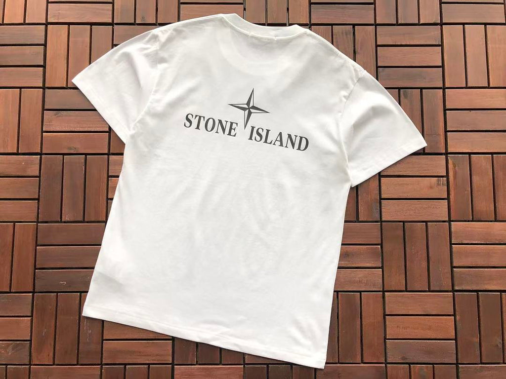 Stone Island Logo Graphic T-Shirt