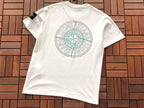 Stone Island Blue Compass Graphic T-Shirt