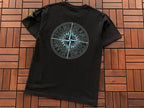 Stone Island Blue Compass Graphic T-Shirt