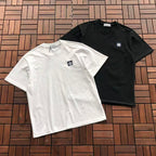 White Black Badge Stone Island T-Shirt