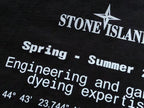 White Grey Back Graphic Stone Island T-Shirt