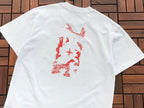 Black Pink Graphic Stone Island T-Shirt