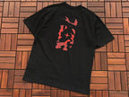 Black Pink Graphic Stone Island T-Shirt