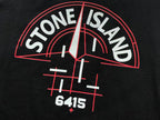 White Red Back Graphic Stone Island T-Shirt