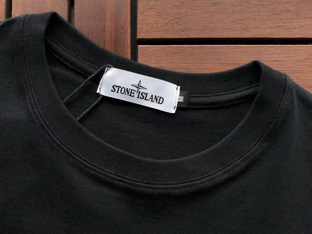 White Red Back Graphic Stone Island T-Shirt