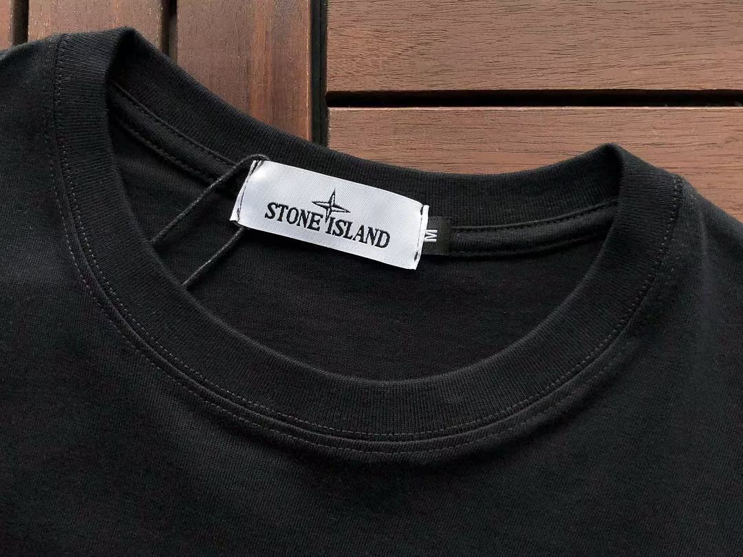 White Red Back Graphic Stone Island T-Shirt