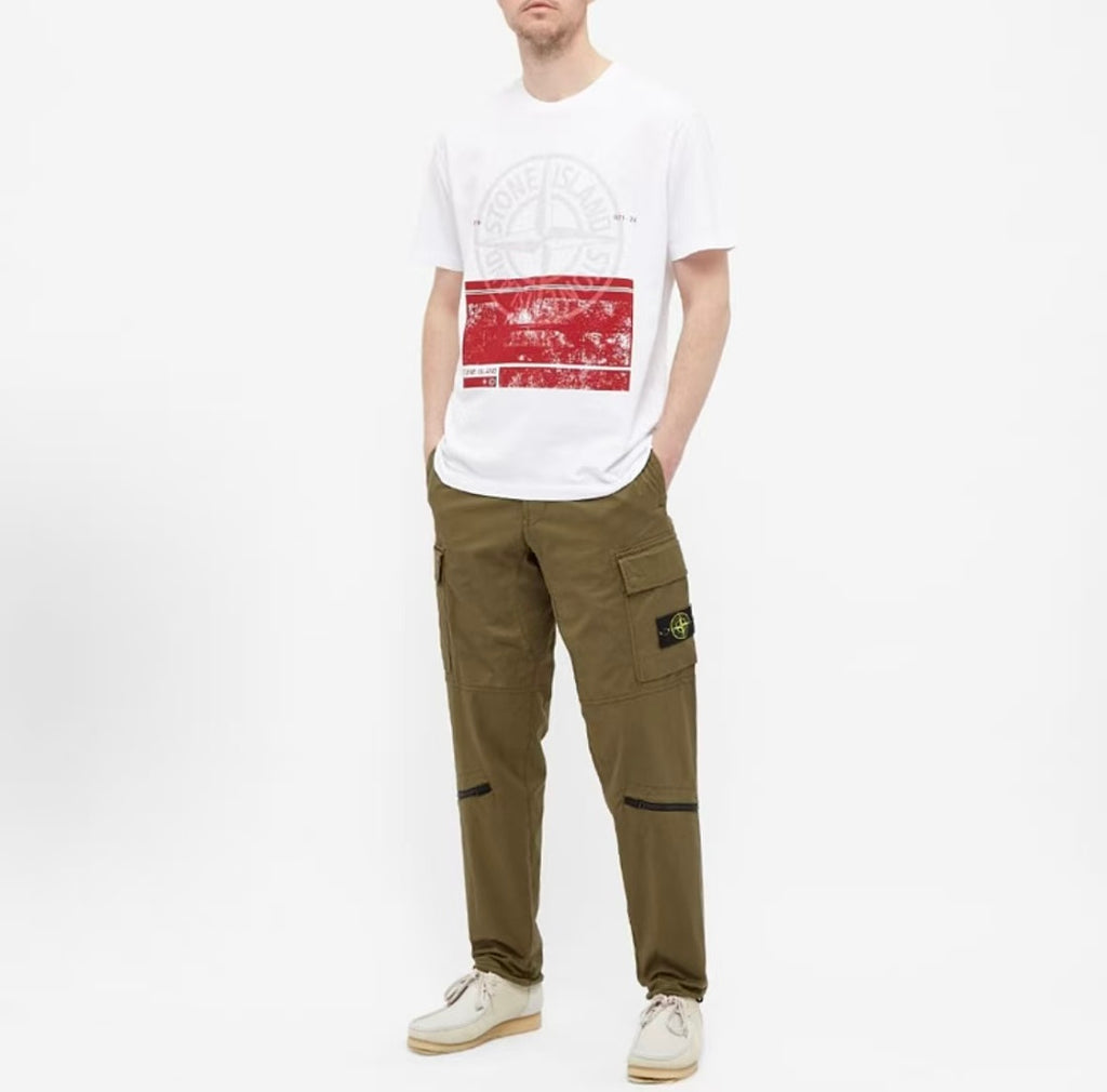 Stone Island Text Graphic T-Shirt