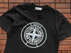 Black Stone Island Graphic T-Shirt