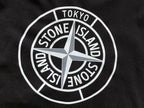 Black Stone Island Graphic T-Shirt
