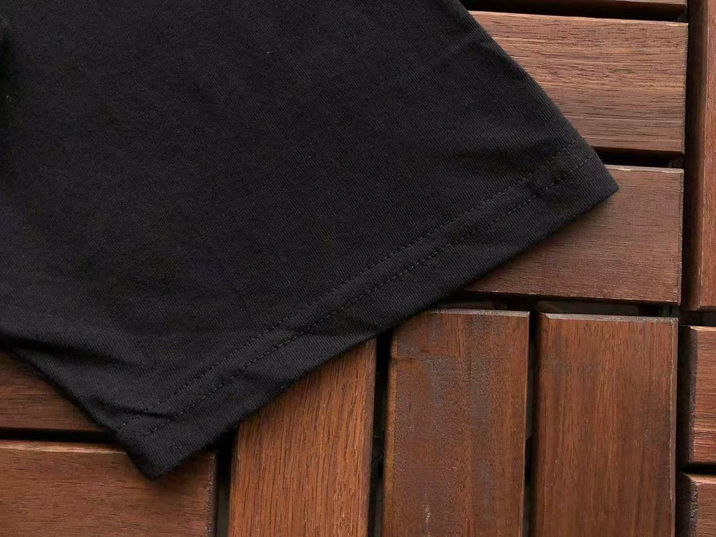 Black Stone Island Graphic T-Shirt